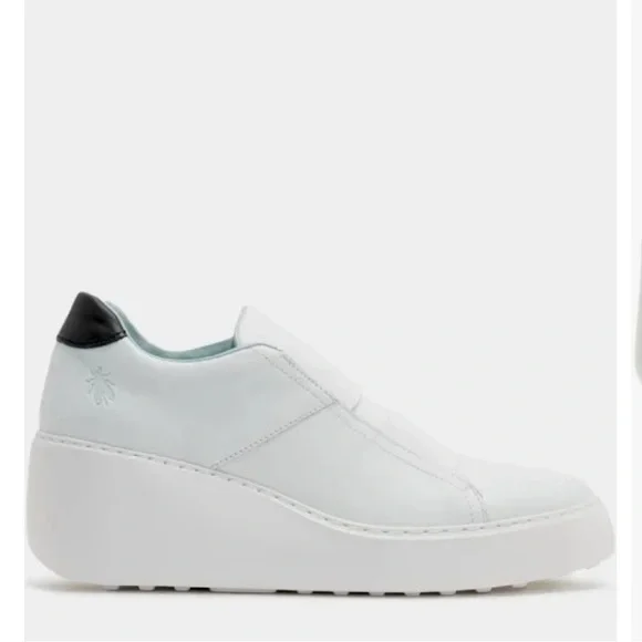 🆕 Fly London Dito Wedge Platform Sneakers - Picture 2 of 10